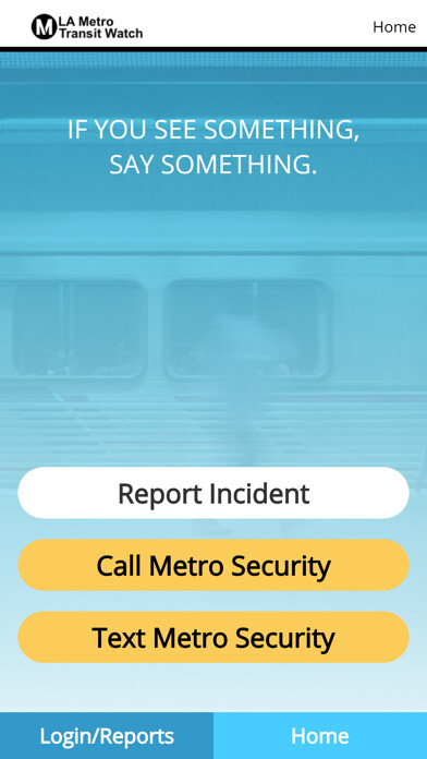 Emulate iPhone app LA Metro Transit Watch using MyAndroid