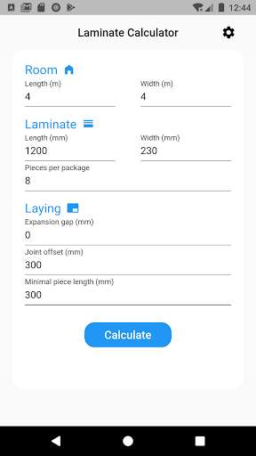 Run android online APK Laminate Calculator from MyAndroid or emulate Laminate Calculator using MyAndroid