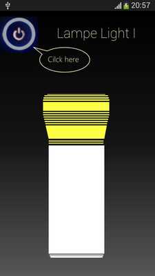 Emulate Android APK Lampe Light I