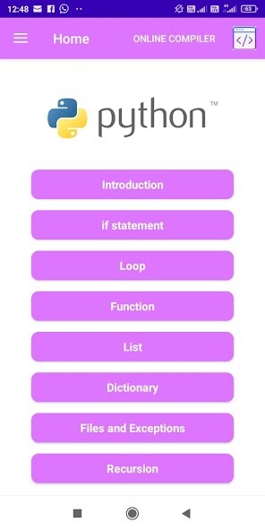 Run android online APK LamSoft - Python from MyAndroid or emulate LamSoft - Python using MyAndroid Run android online APK LamSoft - Python from MyAndroid or emulate LamSoft - Python using MyAndroid