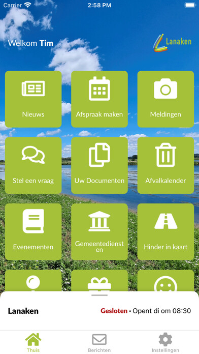 Emulate iPhone app Lanaken - Onze Stad App using MyAndroid