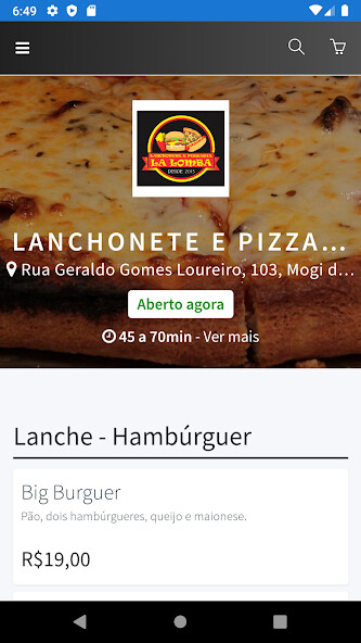 Run android online APK Lanchonete e Pizzaria La Lomba from MyAndroid or emulate Lanchonete e Pizzaria La Lomba using MyAndroid Run android online APK Lanchonete e Pizzaria La Lomba from MyAndroid or emulate Lanchonete e Pizzaria La Lomba using MyAndroid