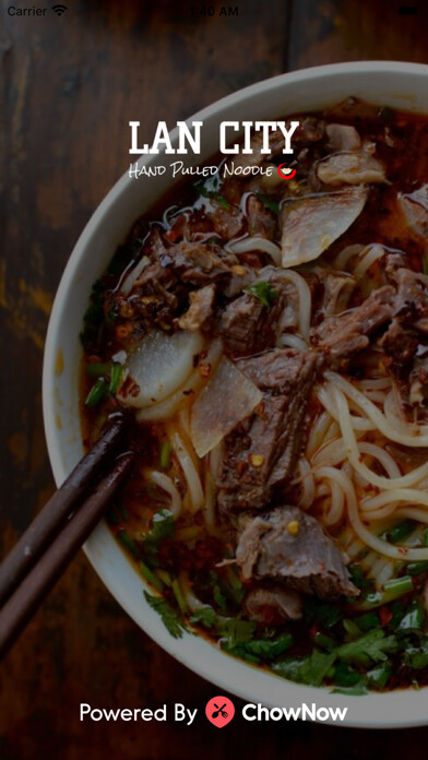 Emulate iPhone app Lan City Noodles using MyAndroid Emulate iPhone app Lan City Noodles using MyAndroid