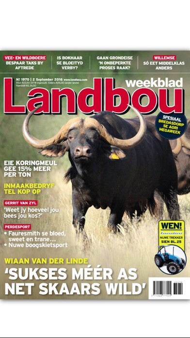 Emulate iPhone app Landbouweekblad SA using MyAndroid Emulate iPhone app Landbouweekblad SA using MyAndroid