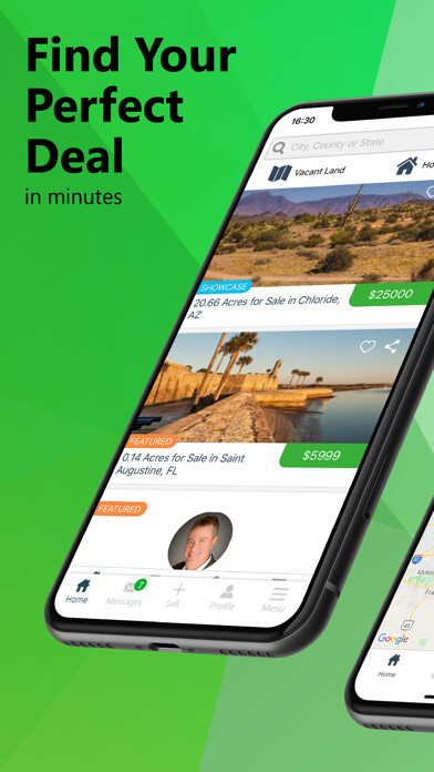 Emulate iPhone app LandCentury Real Estate using MyAndroid