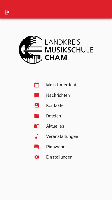 Emulate iPhone app Landkreismusikschule Cham using MyAndroid Emulate iPhone app Landkreismusikschule Cham using MyAndroid