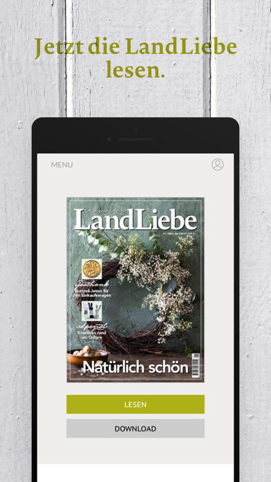 Emulate iPhone app LandLiebe ePaper using MyAndroid