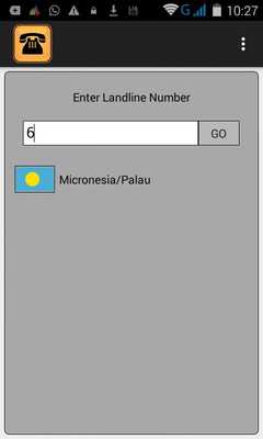 Emulate Android APK Landline Phone Locator