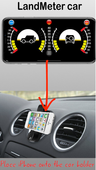 Emulate iPhone app landMeter Car using MyAndroid Emulate iPhone app landMeter Car using MyAndroid