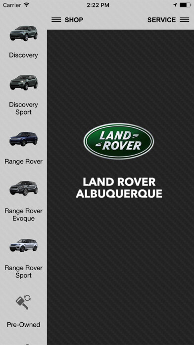 Emulate iPhone app Land Rover Albuquerque using MyAndroid Emulate iPhone app Land Rover Albuquerque using MyAndroid