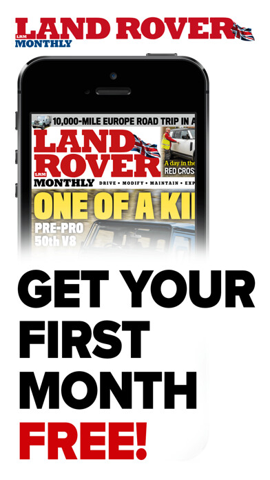 Emulate iPhone app Land Rover Monthly using MyAndroid