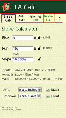 Emulate Android APK Landscape Designer Calculator Emulate Android APK Landscape Designer Calculator