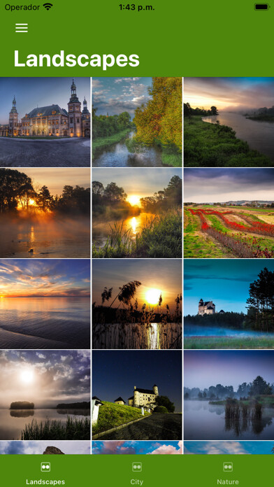Emulate iPhone app Landscapes Wallpapers using MyAndroid Emulate iPhone app Landscapes Wallpapers using MyAndroid