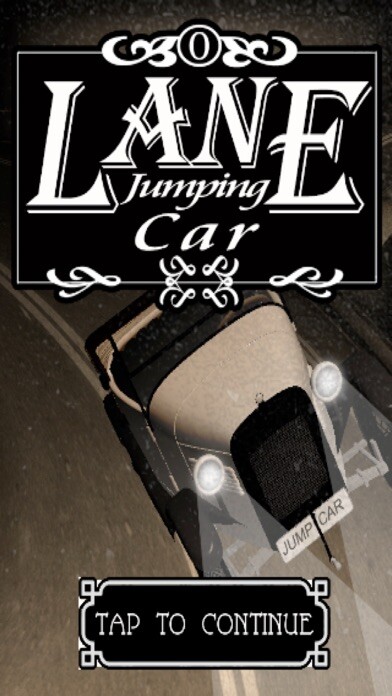 Emulate iPhone app Lane Jumping Car LT using MyAndroid