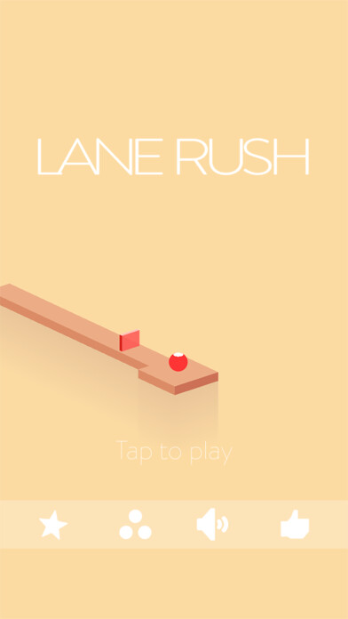 Emulate iPhone app Lane rush using MyAndroid