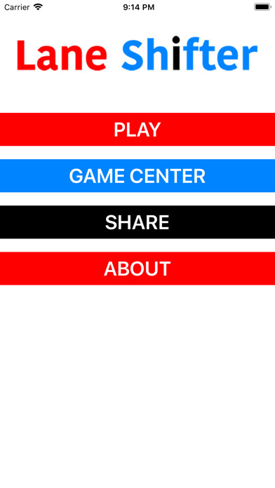 Emulate iPhone app Lane Shifter using MyAndroid