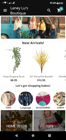 Run android online APK Laney Lus Boutique from MyAndroid or emulate Laney Lus Boutique using MyAndroid