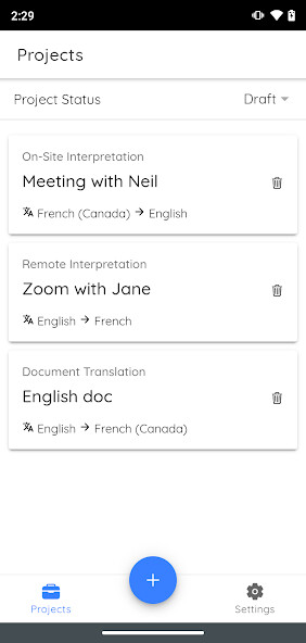 Run android online APK Langia - Translation Services from MyAndroid or emulate Langia - Translation Services using MyAndroid