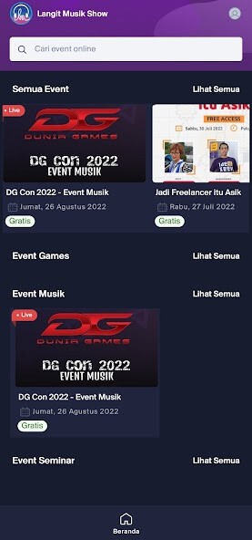 Run android online APK Langit Musik Show Beta from MyAndroid or emulate Langit Musik Show Beta using MyAndroid Run android online APK Langit Musik Show Beta from MyAndroid or emulate Langit Musik Show Beta using MyAndroid