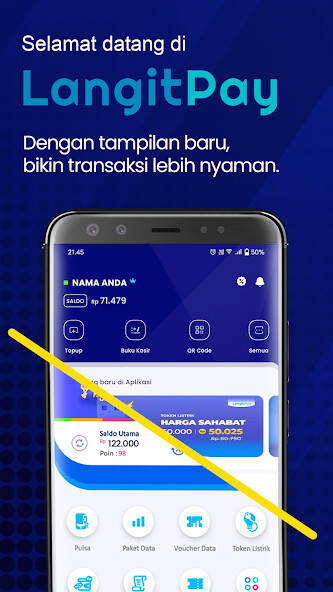 Run android online APK LangitPay - Pulsa, Data PPOB from MyAndroid or emulate LangitPay - Pulsa, Data PPOB using MyAndroid Run android online APK LangitPay - Pulsa, Data PPOB from MyAndroid or emulate LangitPay - Pulsa, Data PPOB using MyAndroid