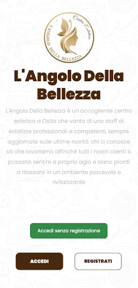 Run android online APK L Angolo della Bellezza from MyAndroid or emulate L Angolo della Bellezza using MyAndroid Run android online APK L Angolo della Bellezza from MyAndroid or emulate L Angolo della Bellezza using MyAndroid