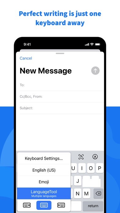 Emulate iPhone app LanguageTool - Grammar Checker using MyAndroid Emulate iPhone app LanguageTool - Grammar Checker using MyAndroid
