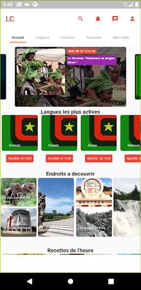 Run android online APK Langues Du Cameroun - LDC from MyAndroid or emulate Langues Du Cameroun - LDC using MyAndroid
