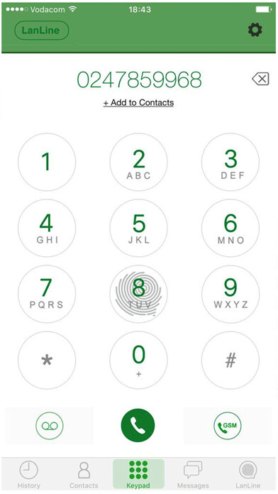 Emulate iPhone app LanLine using MyAndroid Emulate iPhone app LanLine using MyAndroid