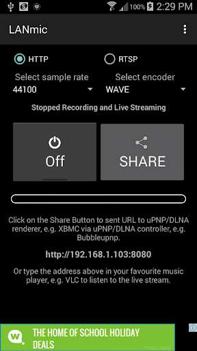 Emulate Android APK LANmic Emulate Android APK LANmic