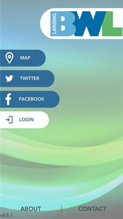 Emulate iPhone app Lansing BWL Outage Center using MyAndroid