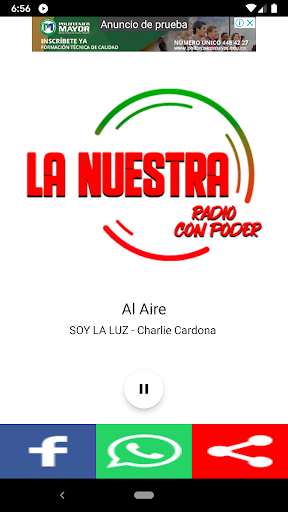 Run android online APK La Nuestra - Radio con Poder from MyAndroid or emulate La Nuestra - Radio con Poder using MyAndroid