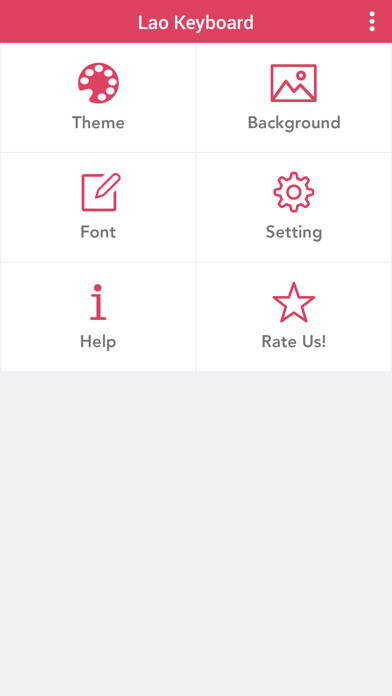 Emulate iPhone app Lao Keyboard - Lao Input Keyboard using MyAndroid