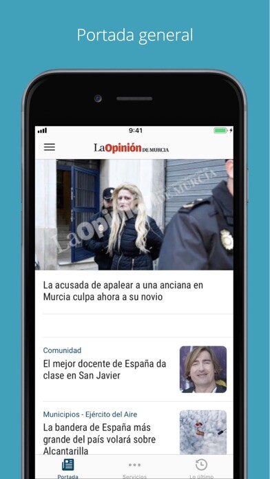 Emulate iPhone app La Opinión de Murcia using MyAndroid Emulate iPhone app La Opinión de Murcia using MyAndroid