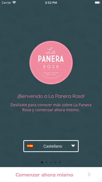 Emulate iPhone app La Panera Rosa using MyAndroid Emulate iPhone app La Panera Rosa using MyAndroid