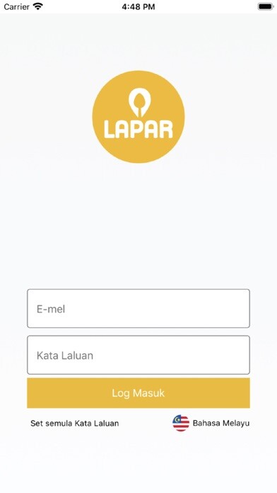 Emulate iPhone app Lapar Merchant using MyAndroid Emulate iPhone app Lapar Merchant using MyAndroid
