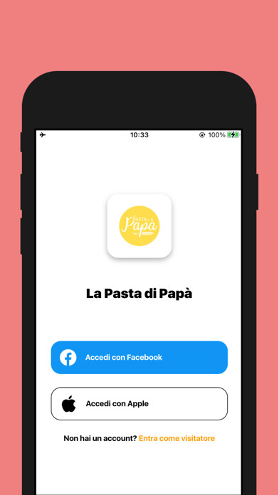 Emulate iPhone app La Pasta di Papà using MyAndroid Emulate iPhone app La Pasta di Papà using MyAndroid