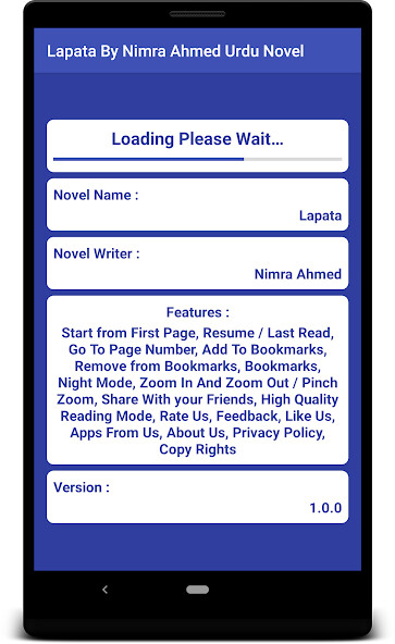 Run android online APK Lapata By Nimra Ahmed Urdu Novel from MyAndroid or emulate Lapata By Nimra Ahmed Urdu Novel using MyAndroid Run android online APK Lapata By Nimra Ahmed Urdu Novel from MyAndroid or emulate Lapata By Nimra Ahmed Urdu Novel using MyAndroid