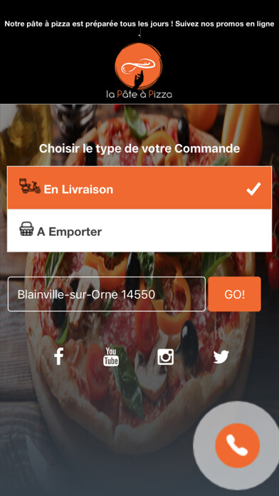 Emulate iPhone app La pate a pizza using MyAndroid Emulate iPhone app La pate a pizza using MyAndroid