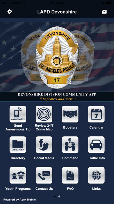 Emulate iPhone app LAPD Devonshire using MyAndroid