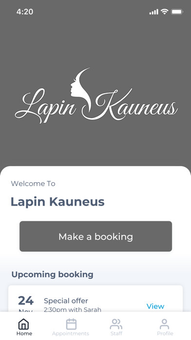 Emulate iPhone app Lapin Kauneus using MyAndroid Emulate iPhone app Lapin Kauneus using MyAndroid