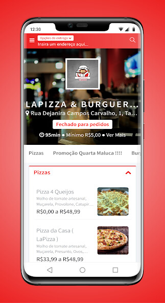 Run android online APK Lapizza  Burguer Tangua from MyAndroid or emulate Lapizza  Burguer Tangua using MyAndroid