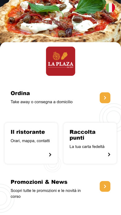 Emulate iPhone app La Plaza Ravenna using MyAndroid