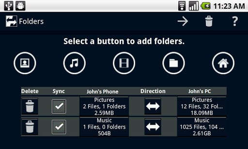 Run android online APK Laplink Sync from MyAndroid or emulate Laplink Sync using MyAndroid