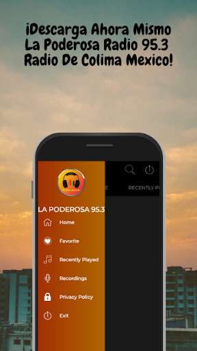 Run android online APK La Poderosa Radio 95.3 Colima from MyAndroid or emulate La Poderosa Radio 95.3 Colima using MyAndroid