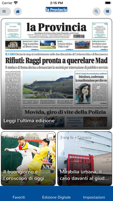 Emulate iPhone app La Provincia di Civitavecchia using MyAndroid Emulate iPhone app La Provincia di Civitavecchia using MyAndroid
