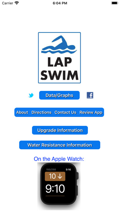 Emulate iPhone app Lap Swim using MyAndroid