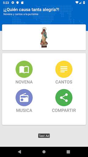 Run android online APK La Purisima y Griteria Inmaculada Concepcion from MyAndroid or emulate La Purisima y Griteria Inmaculada Concepcion using MyAndroid