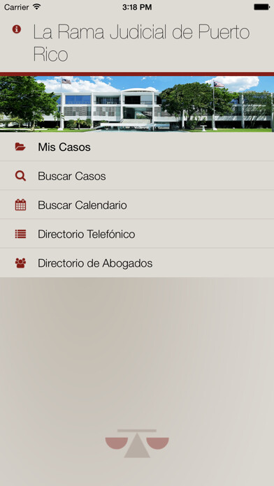 Emulate iPhone app La Rama Judicial de Puerto Rico using MyAndroid Emulate iPhone app La Rama Judicial de Puerto Rico using MyAndroid