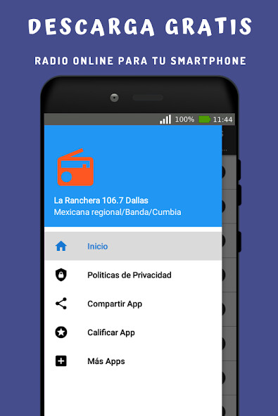 Run android online APK La Ranchera 106.7 Dallas FM from MyAndroid or emulate La Ranchera 106.7 Dallas FM using MyAndroid Run android online APK La Ranchera 106.7 Dallas FM from MyAndroid or emulate La Ranchera 106.7 Dallas FM using MyAndroid