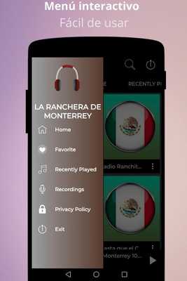 Emulate Android APK La Ranchera de Monterrey